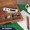 Pacific Arc 14" x 11" Bamboo Paint Box with Palette & 5 Compartments